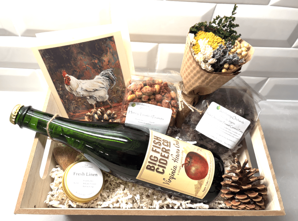 Romantic Cider Gift Basket