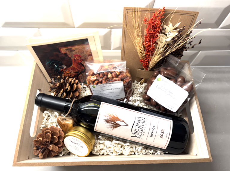 Romantic Wine Gift Basket